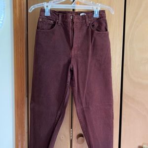 Levi tapered leg women’s jeans short in length